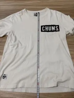 CHUMS ポケット付き Tシャツ ホワイト Mサイズ　週末価格のサムネイル