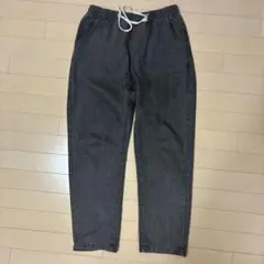 デニム ジョガーパンツ ブラックのサムネイル