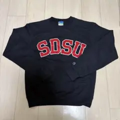 最終値下げ！Champion チャンピオン スウェットSDSU ブラック S