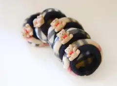 ぬい帽子 クマチャンベレー(チェック)