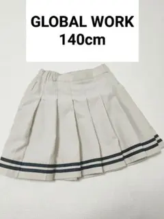 【GLOBAL WORK】プリーツスカート 140cm