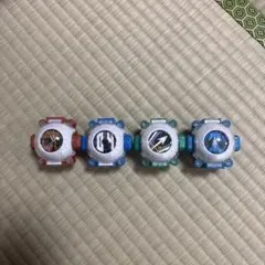 仮面ライダー 変身ベルト用アイテム 4個セット
