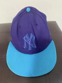 New Era 59FIFTY 紫 水色 キャップ