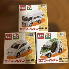 新品　トミカ セブンイレブン限定　ミニカー 3台セットのサムネイル