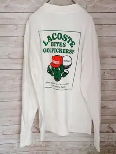 LACOSTE × GOLFICKERS ラコステ ゴルフィッカーズ スウェット GO/LOOK!（ゴルック）｜LACOSTE x Golfickers Sweat shirt ネイビー