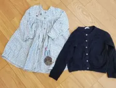 next　100㎝　カーディガン　ワンピース　H&M　ワンピース　3枚セット