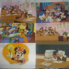 ディズニー  クリアファイル  6枚セット