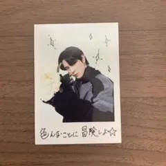 INI 佐野雄大　drop that 通常　ポラロイド