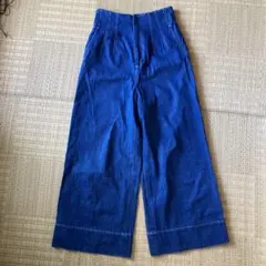 マカフィー　デニム　ワイドパンツ　ジーンズ　34