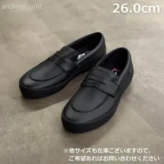 VANS skate loafer バンズ ローファー レザー 26.0cm
