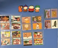 【中古】サウスパーク フィギュア4体とカードセット40枚