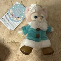 ダッフィー リーナベル ぬいぐるみバッジ タグつき新品 ウィンター