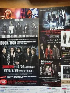 BUCK-TICK 展 2025 フライヤー 3枚セット - メルカリ