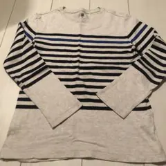 UNIQLO ボーダー　長袖カットソー 140