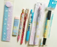 すみっコぐらし　定規　ペン　文具　セット