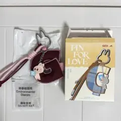 ラブブ PIN FOR LOVE イニシャル アルファベット ペンダント G