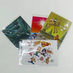 新品　アンパンマン ポストカード4枚セット+やなせたかし パンフレット