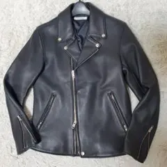 極美品 JOURNAL STANDARD 羊革 ダブルライダース M