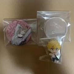 チェンソーマン 缶バッチ ミニフィギュア 2点セット