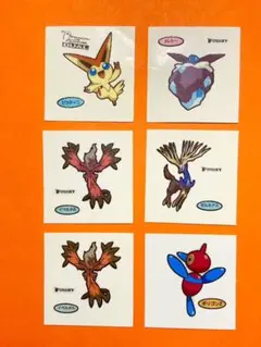 ポケモンパン デコキャラシール 伝説のポケモン①