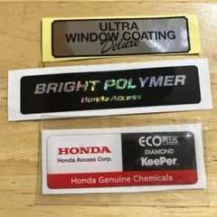 HONDA ステッカーセット　バラ売り不可