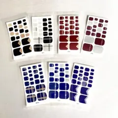 ネイルシール フットネイルシール まとめ売り 7点