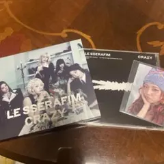 LE SSERAFIM CRAZY グッズ　cd ユンジン　トレカ　カード