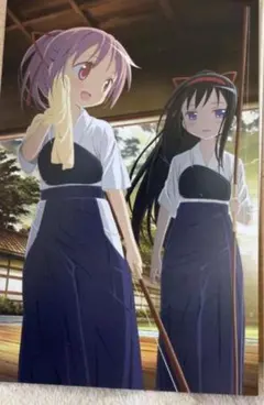魔法少女まどかマギカ（まどマギ）両面ポスター#K ほむら&まどか&マミ