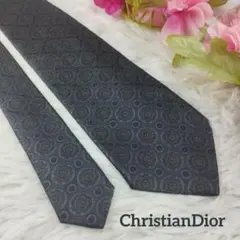 ChristianDior クリスチャン・ディオール ネクタイ メダリオン風柄