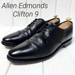 Allen Edmonds Clifton 黒 9D キャップトゥ 外羽根 2026年最新】allen edmonds cliftonの人気アイテム - メルカリ