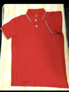 UNIQLO ポロシャツ レッド 赤 M