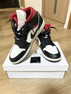 Nike Air Jordan 1 ブラック/ホワイト/レッド　約28㎝