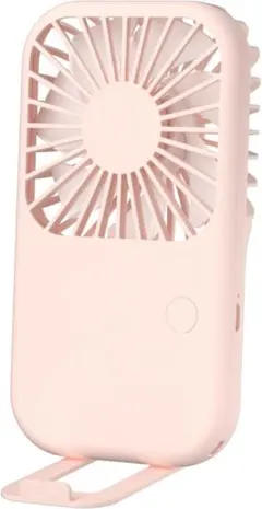 USB扇風機 7枚羽根 3段階風量 静音 軽量コンパクト 日本語説明書付 ピンク