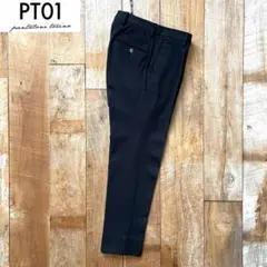【美品】PT01 EVO FIT テーパード コットン スラックス パンツ 44のサムネイル