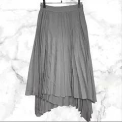 ✨高級✨ ミチ S スカート アシンメトリー プリーツ お洒落 個性的 希少