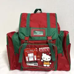 1996年製 レトロ ハローキティ ストレッチザックリュックサック