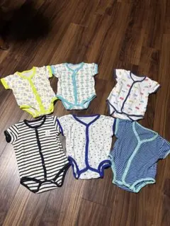 ベビー 半袖肌着　6点セット