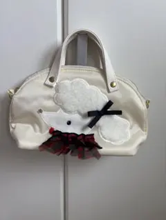 ファミリア　bibiy コラボ　バッグ　未使用に近い