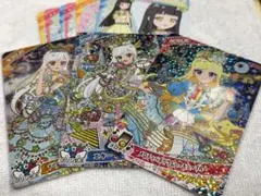 （34）ひみつのアイプリ カード セット みつき 星4 /3枚+おまけ付