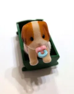 シルバニアファミリー 赤ちゃん 人形　ベッド　セット　ベビー　おしゃぶり
