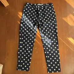 BEAUTY&YOUTH ドット柄カジュアルパンツ S