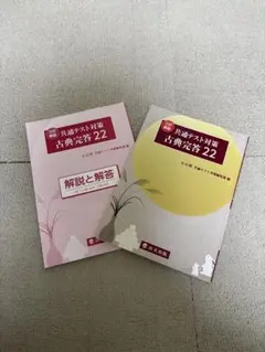 共通テスト対策 古典完答 22