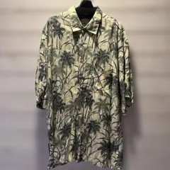 pierre cardin パームツリー柄 アロハシャツ XLのサムネイル