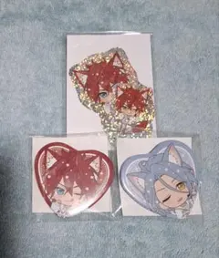 天城燐音 缶バッジ ステッカー ナンジャタウン あんスタ - メルカリ