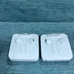 新品、未使用Apple純正ライトニング 有線イヤホン　2個同梱　#9