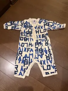ベビー 3m/60cm PetitBateau 長袖 ロンパース