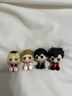 ハイキュー!! じとっと 4体セット 孤爪研磨 夜久衛輔 黒尾鉄朗 影山飛雄