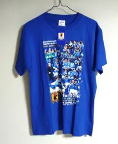 【新品】ドイツW杯　サムライブルー　記念Tシャツ　日本代表　サッカーユニフォーム