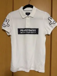 PEARLY GATES ポロシャツ ホワイト