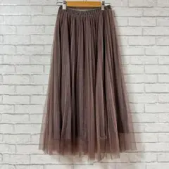 社交ダンス ラテンダンス フラダンス レッスン着 ロングスカート チュール